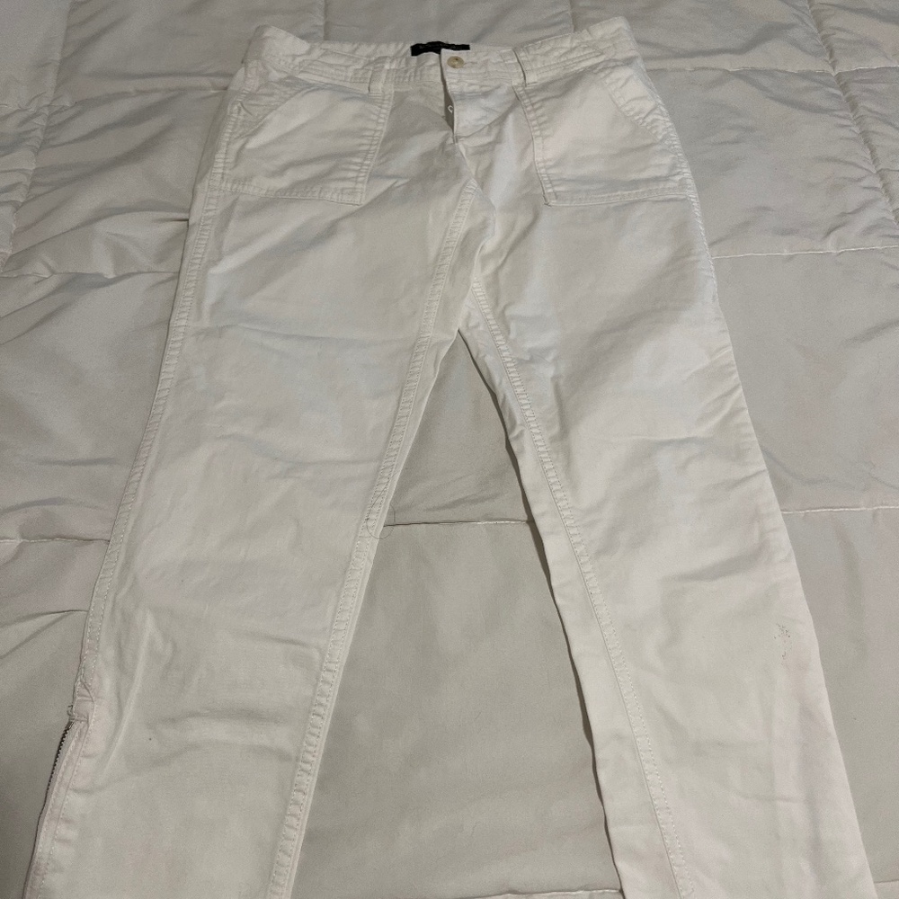 Banana Republic white jeans